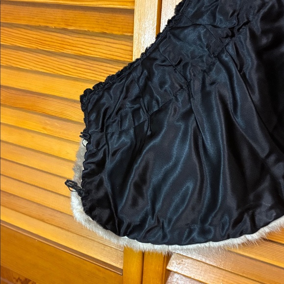 Elegant Gray real mink Fur Collar length 32”wide 9” - Picture 4 of 4